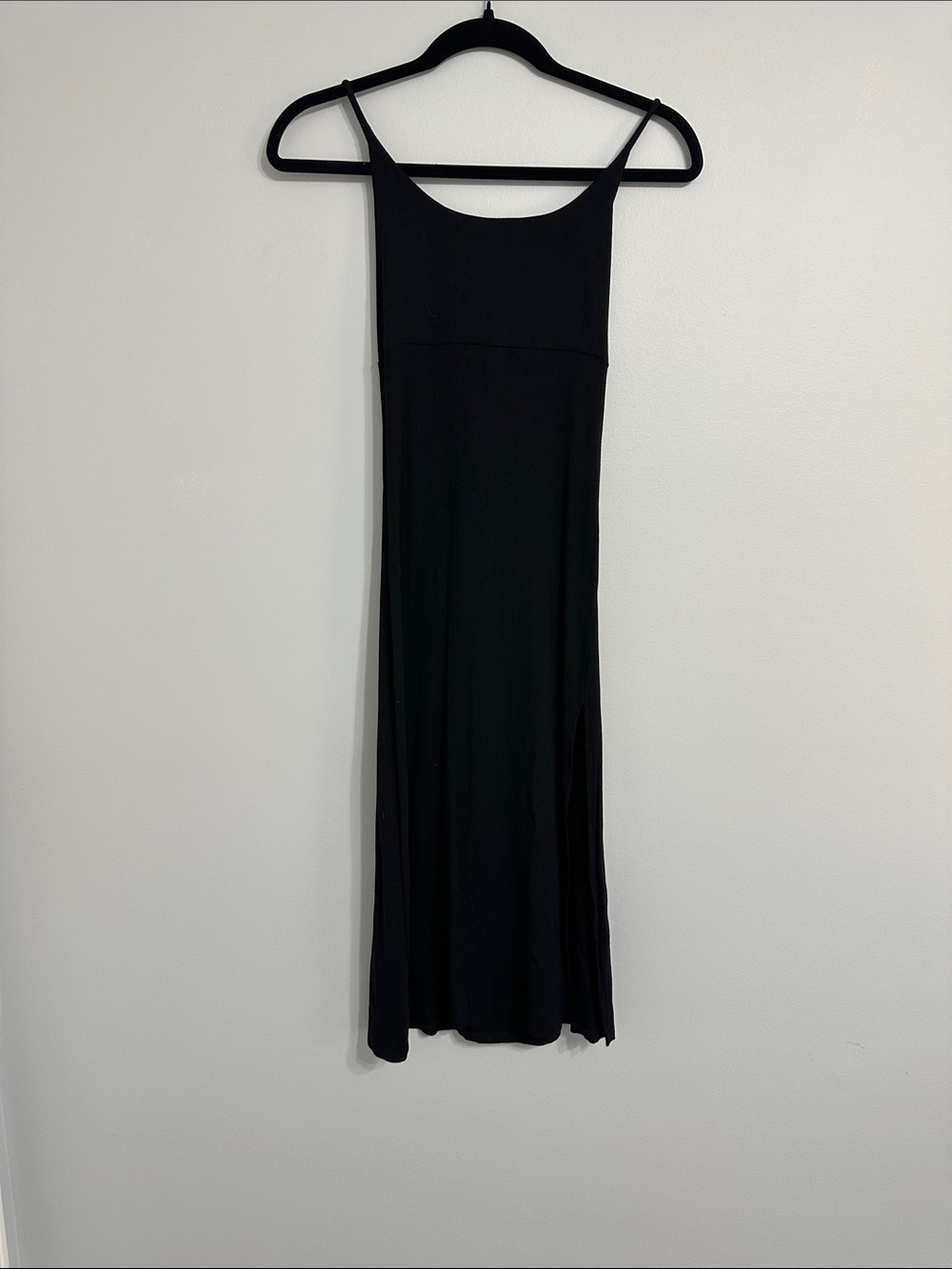 Halara Strappy Back Black Midi Dress - Women